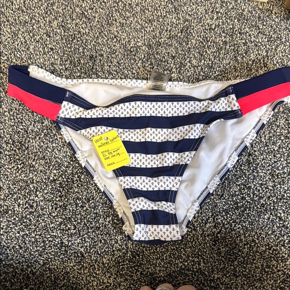 Striped Bikini Bottoms